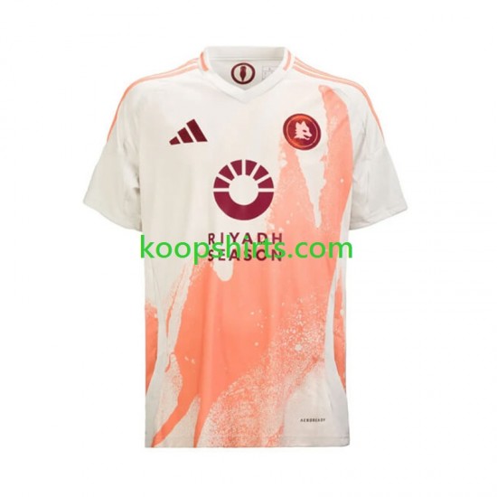 AS Roma Uit Tenue Heren Voetbalshirts 2024-2025 Korte Mouwen AS Roma Uit Tenue Heren Voetbalshirts 2024-2025 Korte Mouwen