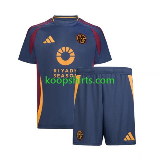 AS Roma Derde Tenue Kinder Voetbalshirts 2024-2025 Korte Mouwen AS Roma Derde Tenue Kinder Voetbalshirts 2024-2025 Korte Mouwen
