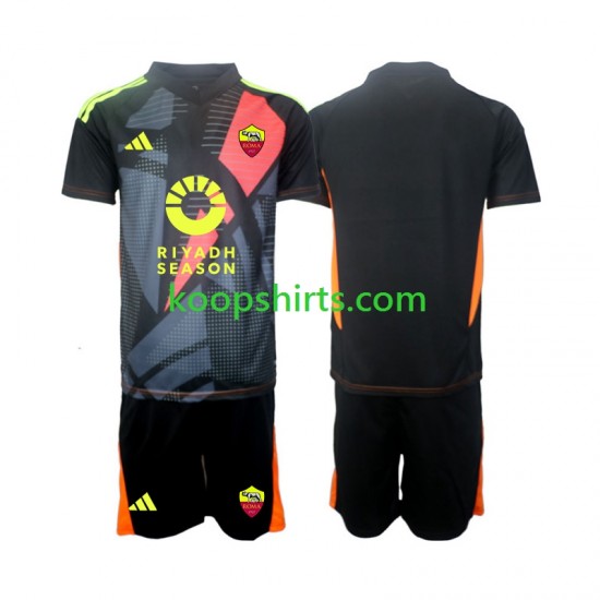 AS Roma Doelman Thuis Tenue Kinder Voetbalshirts 2024-2025 Korte Mouwen AS Roma Doelman Thuis Tenue Kinder Voetbalshirts 2024-2025 Korte Mouwen