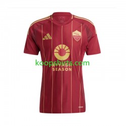 AS Roma Thuis Tenue Heren Voetbalshirts 2024-2025 Korte Mouwen