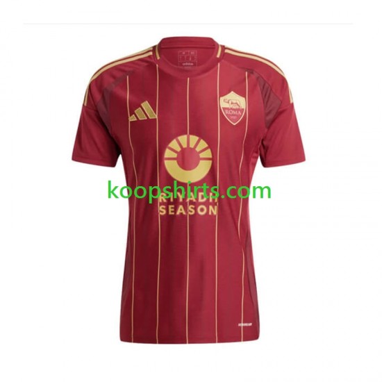 AS Roma Thuis Tenue Heren Voetbalshirts 2024-2025 Korte Mouwen AS Roma Thuis Tenue Heren Voetbalshirts 2024-2025 Korte Mouwen