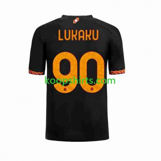 AS Roma Derde Tenue Heren Voetbalshirts Romelu Lukaku 90 2023-2024 Korte Mouwen AS Roma Derde Tenue Heren Voetbalshirts Romelu Lukaku 90 2023-2024 Korte Mouwen
