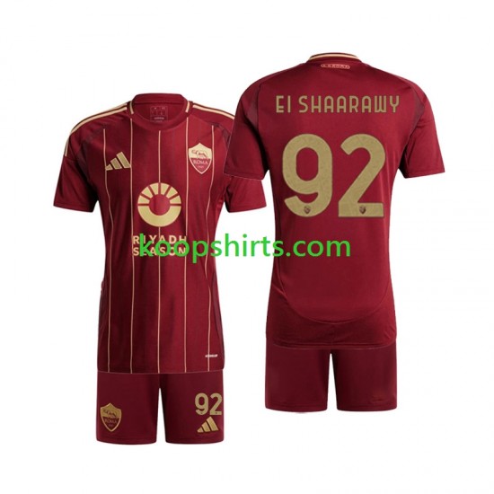 AS Roma Thuis Tenue Kinder Voetbalshirts Stephan El Shaarawy 92 2024-2025 Korte Mouwen AS Roma Thuis Tenue Kinder Voetbalshirts Stephan El Shaarawy 92 2024-2025 Korte Mouwen