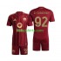 AS Roma Thuis Tenue Kinder Voetbalshirts Stephan El Shaarawy 92 2024-2025 Korte Mouwen