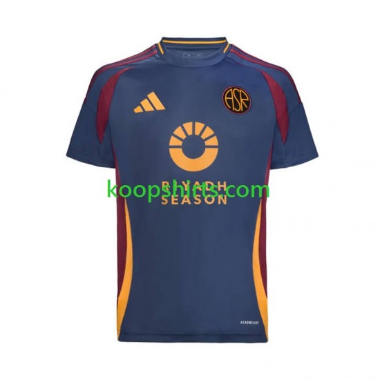 AS Roma Derde Tenue Heren Voetbalshirts 2024-2025 Korte Mouwen AS Roma Derde Tenue Heren Voetbalshirts 2024-2025 Korte Mouwen