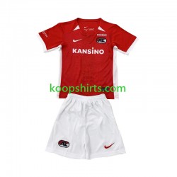 AZ Alkmaar Thuis Tenue Kinder Voetbalshirts 2024-2025 Korte Mouwen