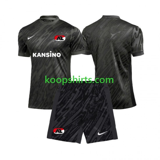 AZ Alkmaar Doelman Uit Tenue Kinder Voetbalshirts 2024-2025 Korte Mouwen AZ Alkmaar Doelman Uit Tenue Kinder Voetbalshirts 2024-2025 Korte Mouwen