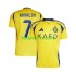 Thuis Tenue Heren Voetbalshirts Al Nassr Cristiano Ronaldo 7 2024-2025 Korte Mouwen