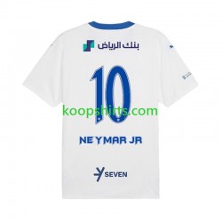 Uit Tenue Heren Voetbalshirts Al-Hilal Neymar JR 10 2024-2025 Korte Mouwen