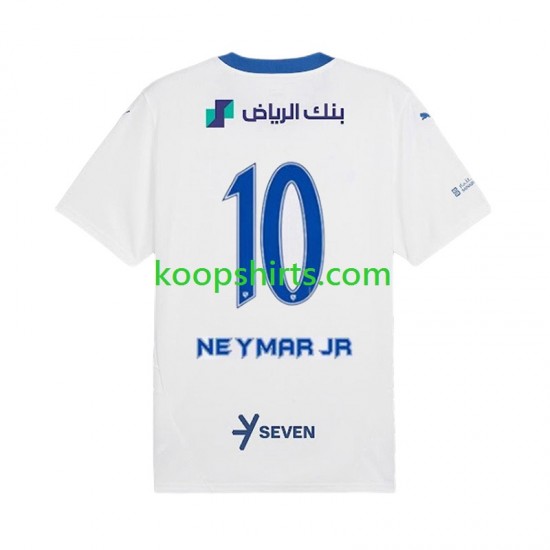 Uit Tenue Heren Voetbalshirts Al-Hilal Neymar JR 10 2024-2025 Korte Mouwen Uit Tenue Heren Voetbalshirts Al-Hilal Neymar JR 10 2024-2025 Korte Mouwen