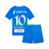 Thuis Tenue Kinder Voetbalshirts Al-Hilal Neymar JR 10 2023-2024 Korte Mouwen