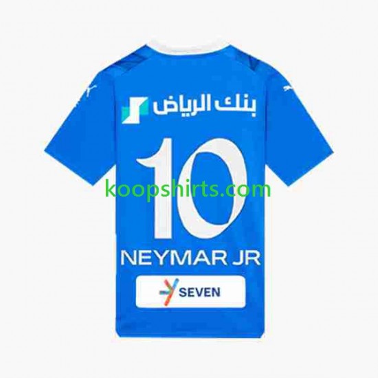 Thuis Tenue Heren Voetbalshirts Al-Hilal Neymar JR 10 2023-2024 Korte Mouwen Thuis Tenue Heren Voetbalshirts Al-Hilal Neymar JR 10 2023-2024 Korte Mouwen