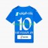 Thuis Tenue Heren Voetbalshirts Al-Hilal Neymar JR 10 2023-2024 Korte Mouwen