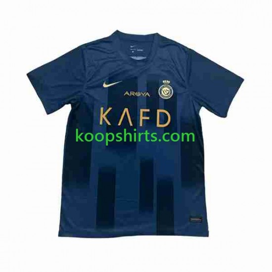 Al-Nassr Uit Tenue Heren Voetbalshirts 2023-2024 Korte Mouwen Al-Nassr Uit Tenue Heren Voetbalshirts 2023-2024 Korte Mouwen