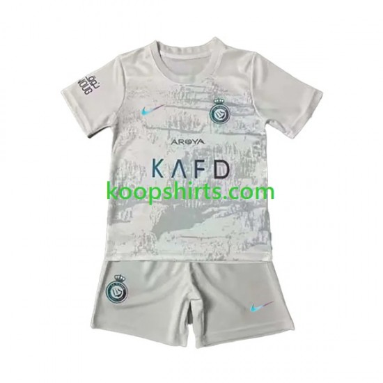 Al-Nassr Derde Tenue Kinder Voetbalshirts 2023-2024 Korte Mouwen Al-Nassr Derde Tenue Kinder Voetbalshirts 2023-2024 Korte Mouwen