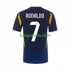 Al-Nassr Uit Tenue Heren Voetbalshirts Cristiano Ronaldo 7 2024-2025 Korte Mouwen