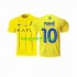 Al-Nassr Thuis Tenue Heren Voetbalshirts Mane 10 2023-2024 Korte Mouwen