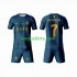 Al-Nassr Uit Tenue Kinder Voetbalshirts Ronaldo 7 2023-2024 Korte Mouwen
