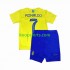 Al-Nassr Thuis Tenue Kinder Voetbalshirts Ronaldo 7 2023-2024 Korte Mouwen