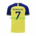 Al-Nassr Thuis Tenue Heren Voetbalshirts Ronaldo 7 2022-2023 Korte Mouwen