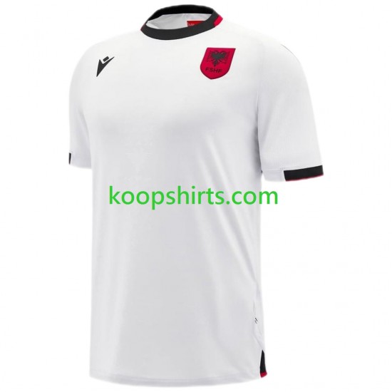Albanië Uit Tenue Heren Voetbalshirts 2025 Korte Mouwen Albanië Uit Tenue Heren Voetbalshirts 2025 Korte Mouwen