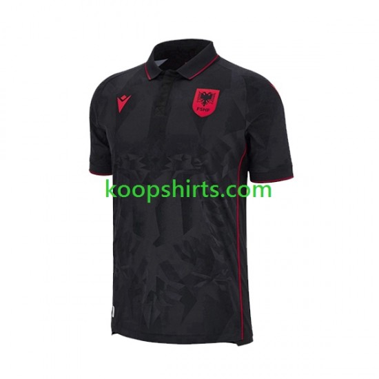 Albanië Derde Tenue Heren Voetbalshirts 2023 Korte Mouwen Albanië Derde Tenue Heren Voetbalshirts 2023 Korte Mouwen