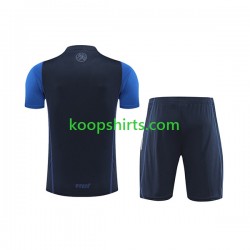 Algerije Blauw Voetbal training shirt en shorts 2023-2024