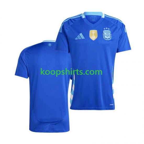 Argentinië Uit Tenue Heren Voetbalshirts Copa America 2024 Korte Mouwen Argentinië Uit Tenue Heren Voetbalshirts Copa America 2024 Korte Mouwen