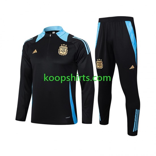 Argentinië Zwart Sweatshirts Pak 2024 Argentinië Zwart Sweatshirts Pak 2024