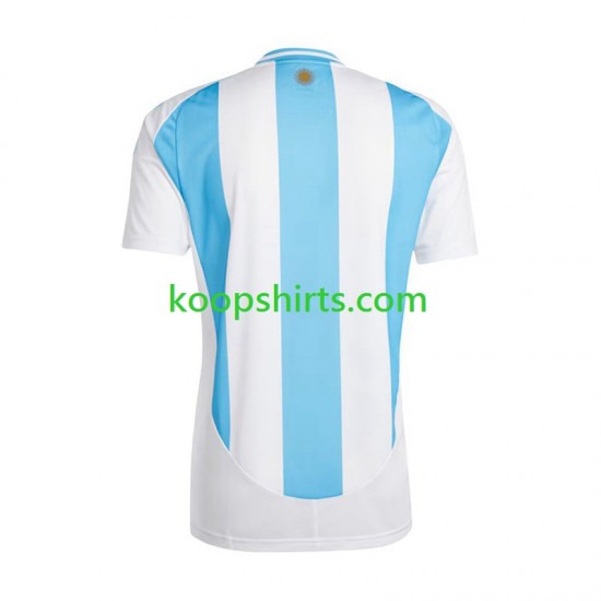 Argentinië Thuis Tenue Heren Voetbalshirts Copa America 2024 Korte Mouwen