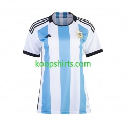 WK 2022 Argentinië Thuis Tenue Dames Voetbalshirts Korte Mouwen