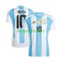 Argentinië Thuis Tenue Heren Voetbalshirts Lionel Messi 10 Copa America 2024 Korte Mouwen