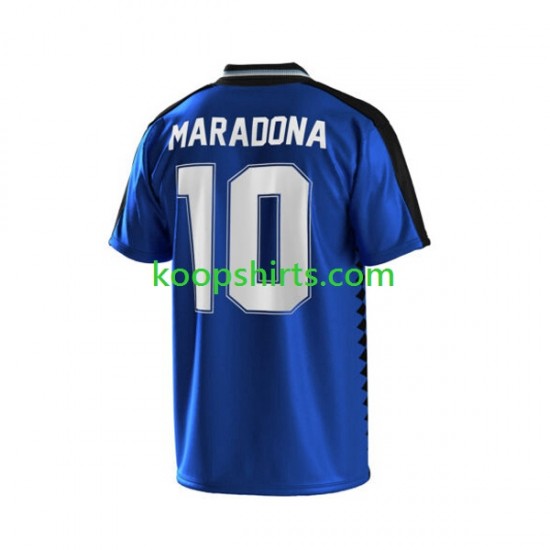 Argentinië Retro Uit Tenue Heren Voetbalshirts Maradona 10 1994 Korte Mouwen Argentinië Retro Uit Tenue Heren Voetbalshirts Maradona 10 1994 Korte Mouwen