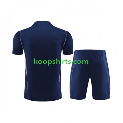 Argentinië Marineblauw Voetbal training shirt en shorts 2023-2024