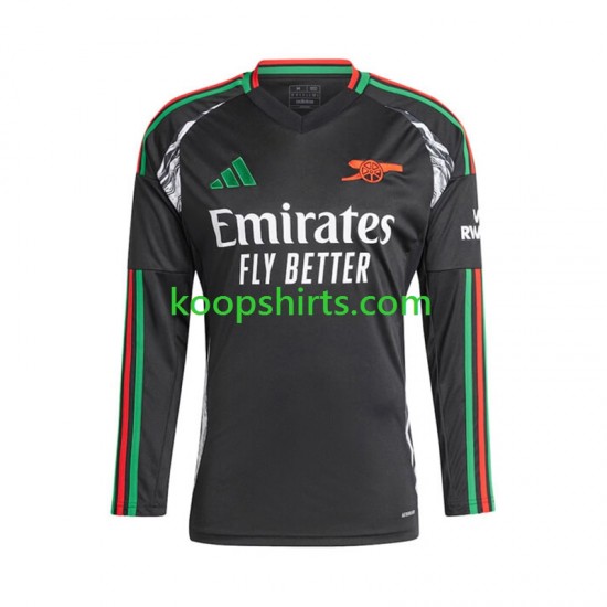 Arsenal Uit Tenue Heren Voetbalshirts 2024-2025 Lange Mouwen Arsenal Uit Tenue Heren Voetbalshirts 2024-2025 Lange Mouwen