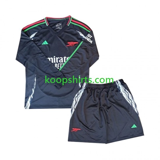 Arsenal Uit Tenue Kinder Voetbalshirts 2024-2025 Lange Mouwen Arsenal Uit Tenue Kinder Voetbalshirts 2024-2025 Lange Mouwen