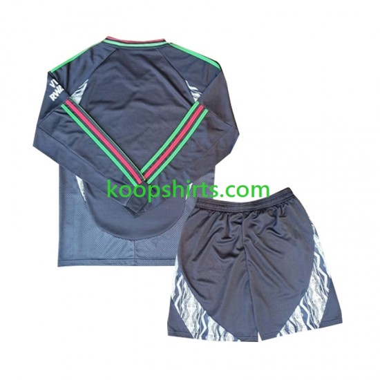 Arsenal Uit Tenue Kinder Voetbalshirts 2024-2025 Lange Mouwen