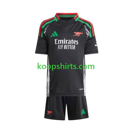 Arsenal Uit Tenue Kinder Voetbalshirts 2024-2025 Korte Mouwen Arsenal Uit Tenue Kinder Voetbalshirts 2024-2025 Korte Mouwen