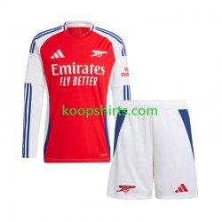 Arsenal Thuis Tenue Kinder Voetbalshirts 2024-2025 Lange Mouwen