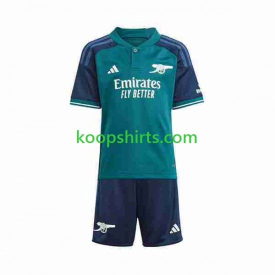Arsenal Derde Tenue Kinder Voetbalshirts 2023-2024 Korte Mouwen Arsenal Derde Tenue Kinder Voetbalshirts 2023-2024 Korte Mouwen