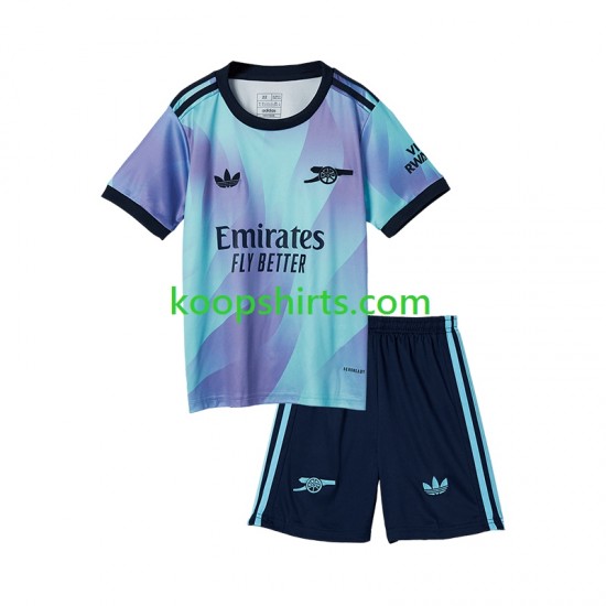 Arsenal Derde Tenue Kinder Voetbalshirts 2024-2025 Korte Mouwen Arsenal Derde Tenue Kinder Voetbalshirts 2024-2025 Korte Mouwen