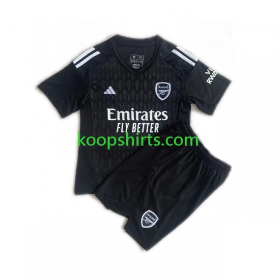Arsenal Doelman Thuis Tenue Kinder Voetbalshirts 2023-2024 Korte Mouwen Arsenal Doelman Thuis Tenue Kinder Voetbalshirts 2023-2024 Korte Mouwen