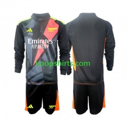 Arsenal Doelman Derde Tenue Kinder Voetbalshirts 2024-2025 Lange Mouwen