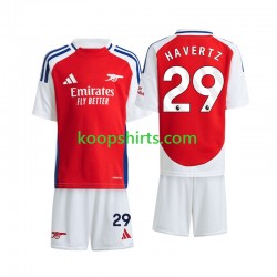 Arsenal Thuis Tenue Kinder Voetbalshirts Havertz 29 2024-2025 Korte Mouwen