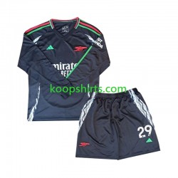 Arsenal Uit Tenue Kinder Voetbalshirts Havertz 29 2024-2025 Lange Mouwen