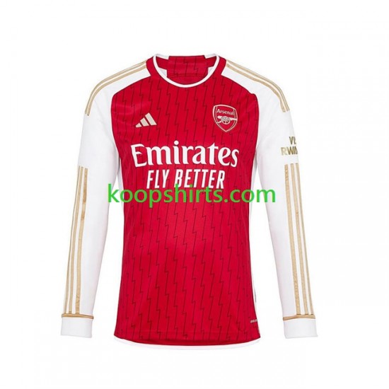 Arsenal Thuis Tenue Heren Voetbalshirts 2023-2024 Lange Mouwen Arsenal Thuis Tenue Heren Voetbalshirts 2023-2024 Lange Mouwen