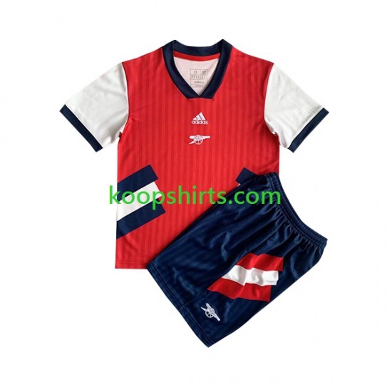 Arsenal Retro Thuis Tenue Kinder Voetbalshirts Icon 2022-2023 Korte Mouwen Arsenal Retro Thuis Tenue Kinder Voetbalshirts Icon 2022-2023 Korte Mouwen