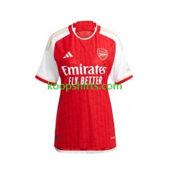 Arsenal Thuis Tenue Dames Voetbalshirts 2023-2024 Korte Mouwen