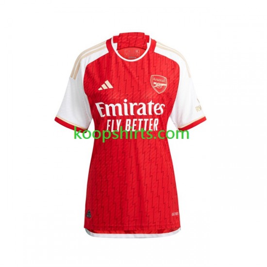 Arsenal Thuis Tenue Dames Voetbalshirts 2023-2024 Korte Mouwen Arsenal Thuis Tenue Dames Voetbalshirts 2023-2024 Korte Mouwen