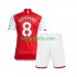 Arsenal Thuis Tenue Kinder Voetbalshirts Martin Odegaard 8 2023-2024 Korte Mouwen